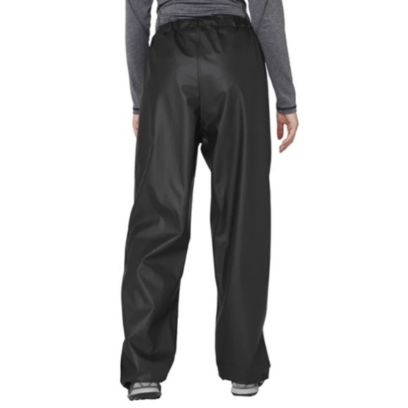 NEW HELLY HANSEN Black Voss Windproof Waterproof Rain Pants XS NWT - Picture 2 of 6